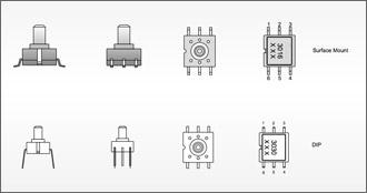 SIP32 Series Gage Pressure Sensor Mechanical Outline Drawing in SMT and DIP