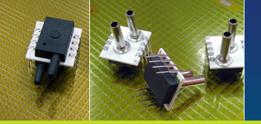 CCD53 Series Pressure Sensor (too tall) and CCD54 Series Low Profile Custom Pressure Sensor developed from the CCD53